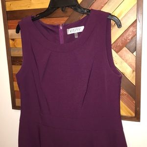 Dark purple dress